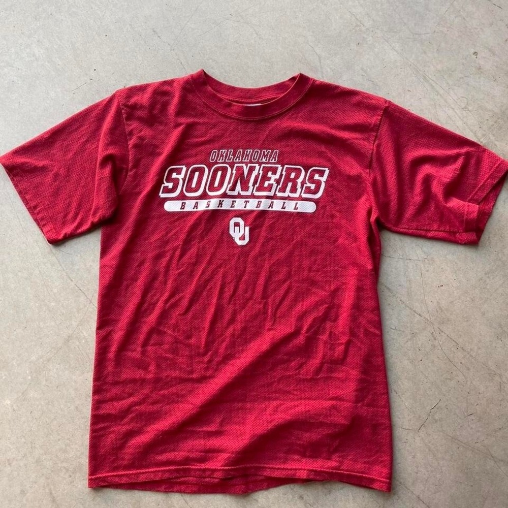 Oklahoma sooners 2000s basketball mesh jersey